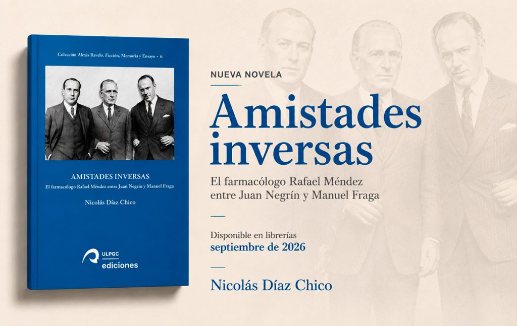 Nueva novela: «Amistades inversas» llegará a las librerías en septiembre